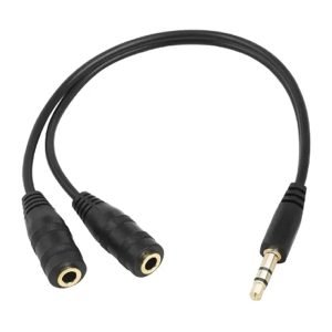 GBC 14156028 AUX Audio Splitter 0.25m