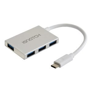 ISNATCH 59.8252.50 SuperSpeed USB-C Hub 4-Ports Bus-Power