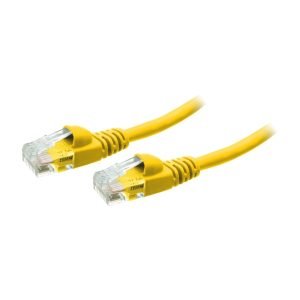 UTP Patch-Lead Cat6 0.5m Yellow RJ45 Network Cable GBC 59661783