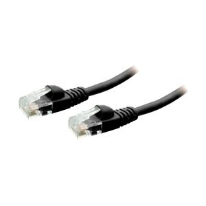 UTP Patch-Lead Cat6 0.25m Black RJ45 Network Cable GBC 59661761