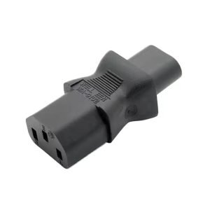 GBC 22030410 IEC C8 Plug to IEC C13 Socket