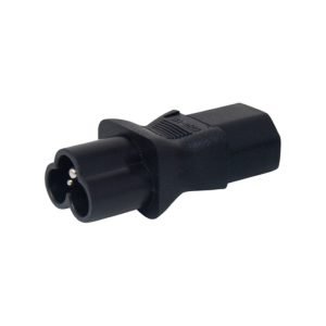 GBC 22030415 IEC C6 Plug to IEC C13 Socket