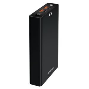 ISNATCH N20+ 20000mAh Powerbank, 4*Ports, 2*USB-A, 2*USB-C, with Display, Fast Charging, 100W, Black