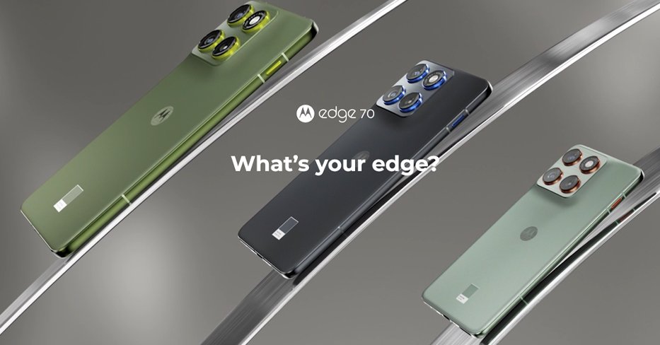 motorola edge 70 512gb-storage 12gb smartphone, grey