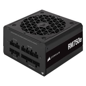 CORSAIR RM750e Full Modular Power Supply 750W, 80 Plus Cybenetics Gold, Black