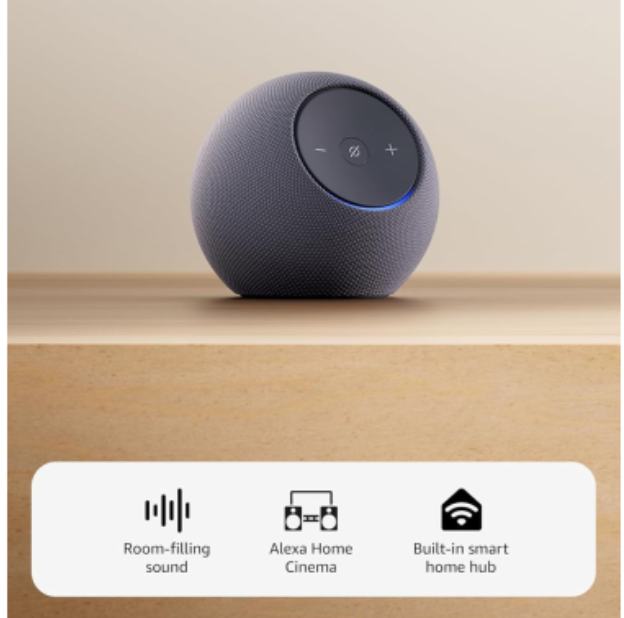 amazon echo dot max smart speaker