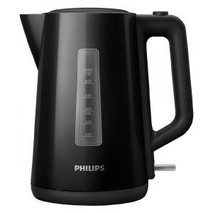 PHILIPS Series 3000 Jug Electric Kettle, 1.7Ltr, Black, HHD9318/20