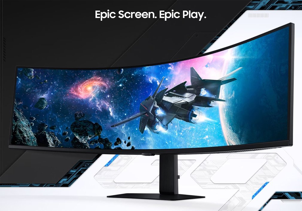 samsung odyssey g9 49'' dqhd va-panel gaming monitor