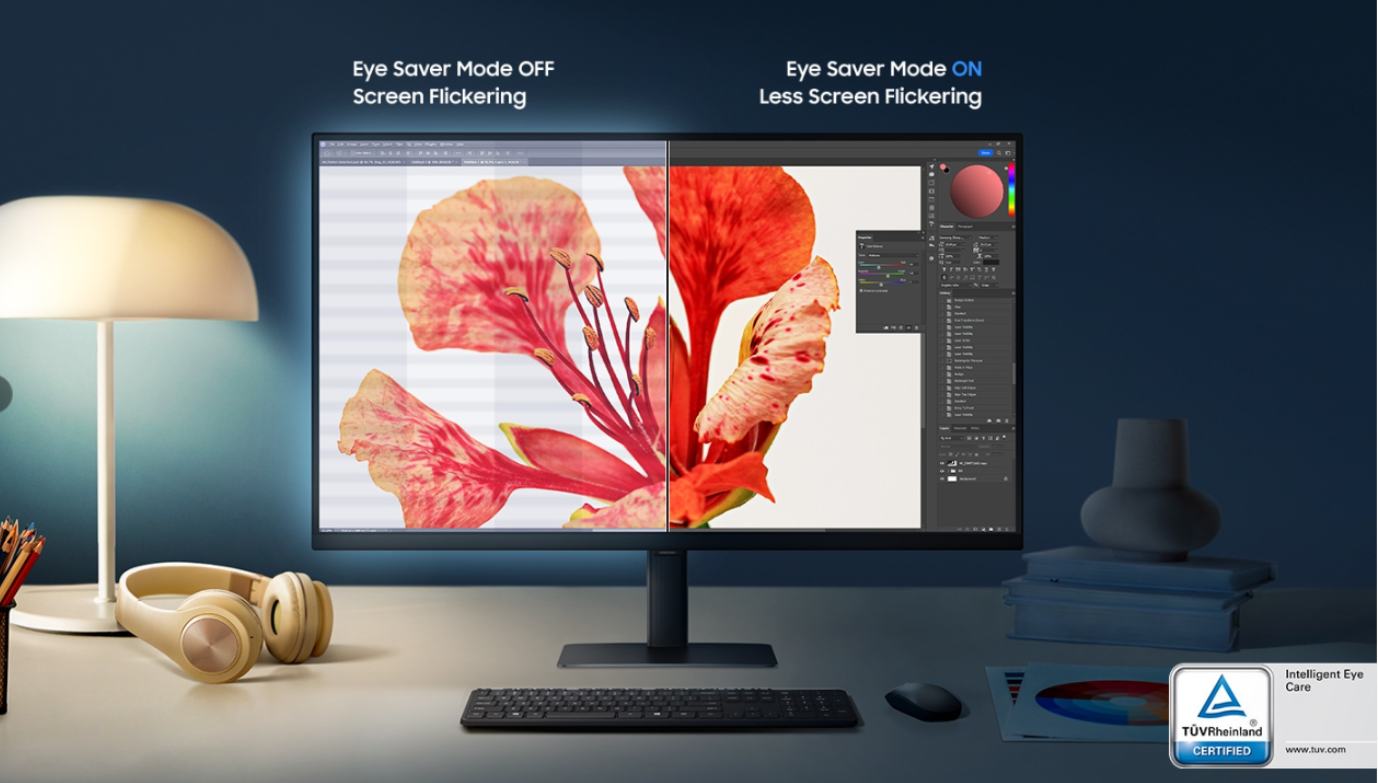 samsung viewfinity s7 s32d700 32" 4k ultra hd va-panel office monitor