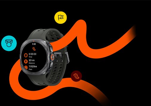 samsung galaxy watch ultra 2 (2026) smartwatch, grey