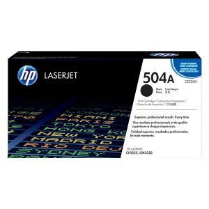 HP 504A Black Toner