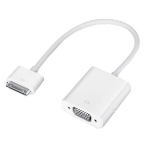APPLE MC552ZM/B Dock Connector, to VGA adapter, White