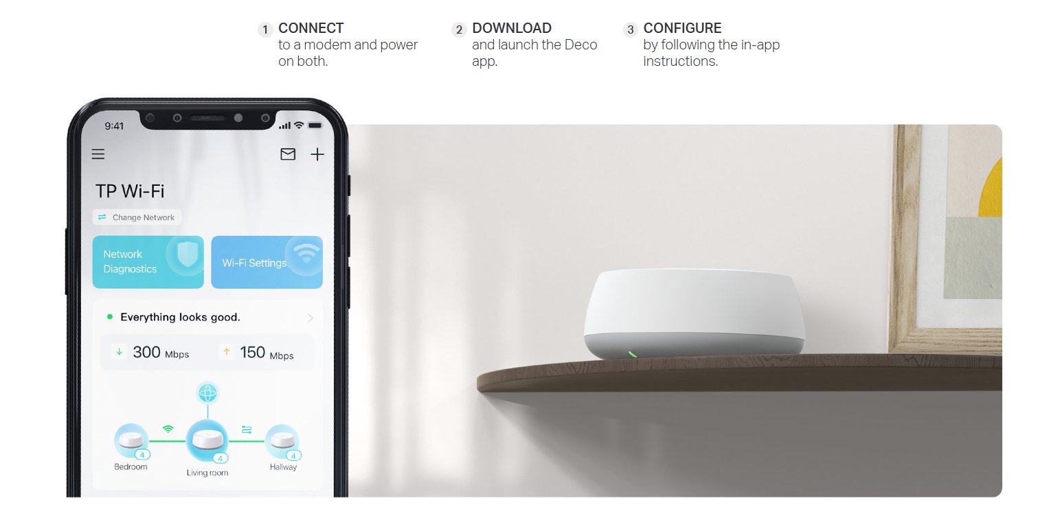 tplink deco be25 (2-pack) mesh router