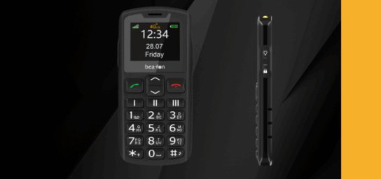 beafon sl230 standard senior mobile phone, 4g