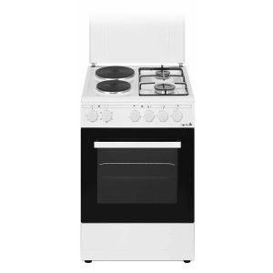 ARIELLI C-5060/2GFL 43Ltr Electric/Gas 4*Burners Cooker, White