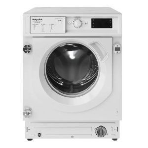 HOTPOINTARISTON WDHG861485 8kg/6kg Washer-Dryer, Free-Standing, 1400rpm, Inverter-Motor, 17 programs, LED Display, D(new), White, H81.5xW59.5xD54.5 cm, 2 Yr Warranty on Cross, Bearings, Drum (C)