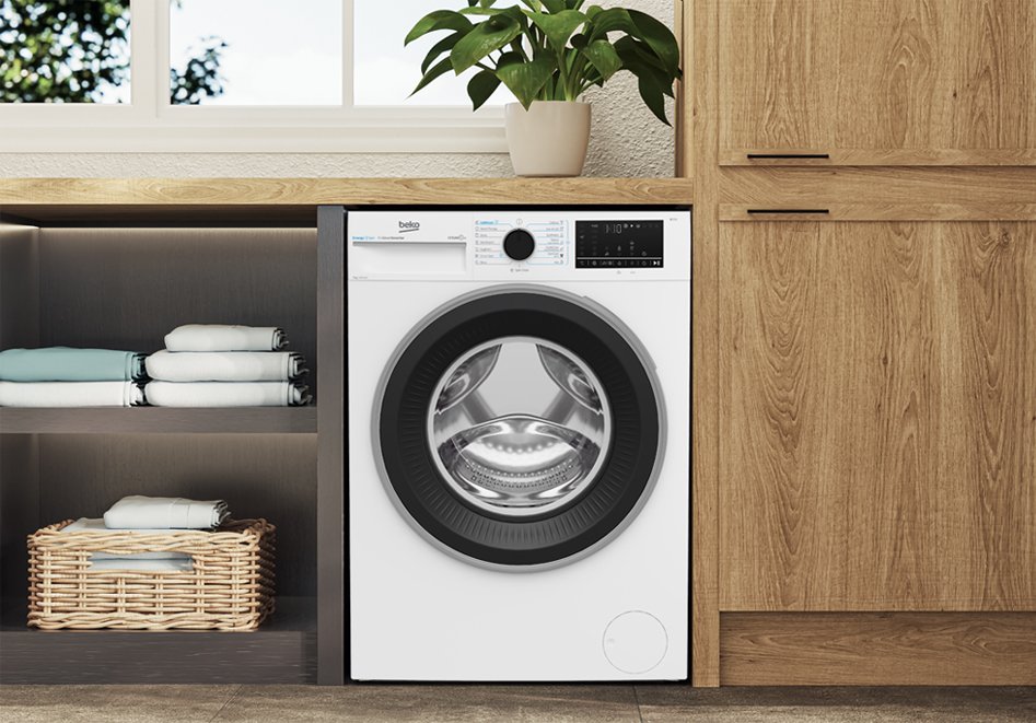 beko b3wfu49415wb 9kg 1400rpm free-standing washing machine