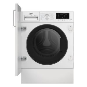 BEKO B5DBT68547W 8kg/5kg Washer-Dryer Built-in, 1400rpm, 15 programs, LED Display, D(new), White, H82.0xW60.0xD56.0 cm, 2 Yr Warranty on Cross, Bearings, Drum