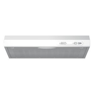 BEKO CFB5310W 205m3/h Wall Mounted Hood, 83W, 68db, 3*Speed, LED Lighting, C, White, H7.7xW49.8xD47.0 cm