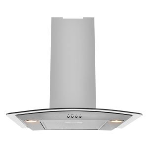 BEKO HCG61320X 368m3/h Wall Mounted Hood, 3*Speed, LED Lighting, Silver, H46.0xW59.8xD45.0 cm