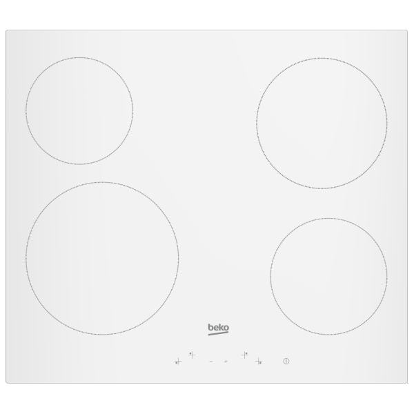 BEKO HIC64400W Built-in Vitroceramic 4*Zones Hob 1 beko hic64400w built-in vitroceramic 4*zones hob