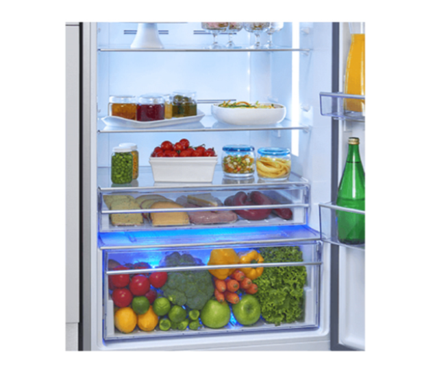 beko gn1426240zdxn 565ltr american-style free-standing fridge-freezer