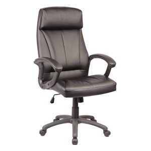 BELEM BEAUFORT Office Chair, PU Leather, Black