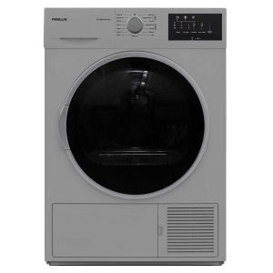 FINLUX TDF-8PF2SSG-DS 8kg Heat Pump Tumble Dryer, Free-Standing, 15 programs, Large Display, Dark, A++, Grey, H84.5xW59.6xD60.9 cm, 3 Year Warranty