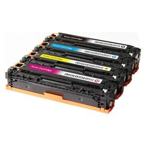 125A Cyan, Magenta, Yellow, Black Toner