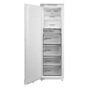 MIDEA MDRE306FGE01 212Ltr Upright Freezer, Built-in, No Frost, 5 Drawers, Reversible Door, LED display, E(new), White, H178.8xW54.0xD54.5 cm