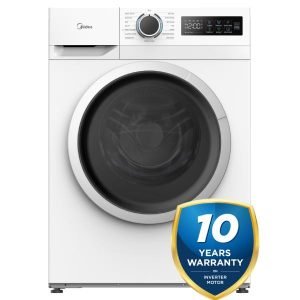 MIDEA MF110W80BA10/W-MT 8kg 1400rpm Free-Standing Washing Machine