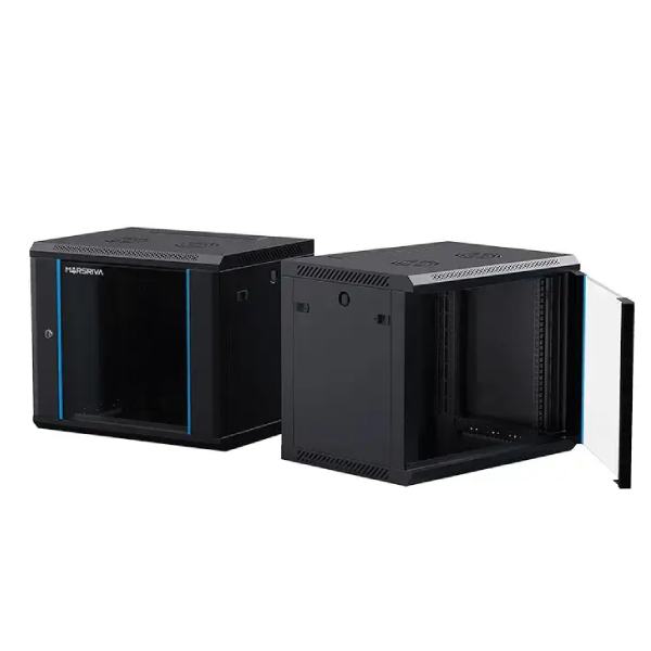 MARSRIVA WS6609 9U Wall-Mount 19'' Data Cabinet 4 marsriva ws6609 9u wall-mount 19'' data cabinet