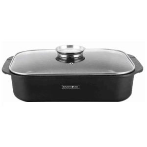 ROYALTYLINE ACR34M 34cm Roasting Casserole Cast Aluminum Cookware
