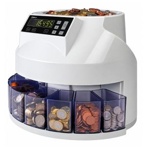 SAFESCAN 1250 Money Counter, for Coins and Sorter