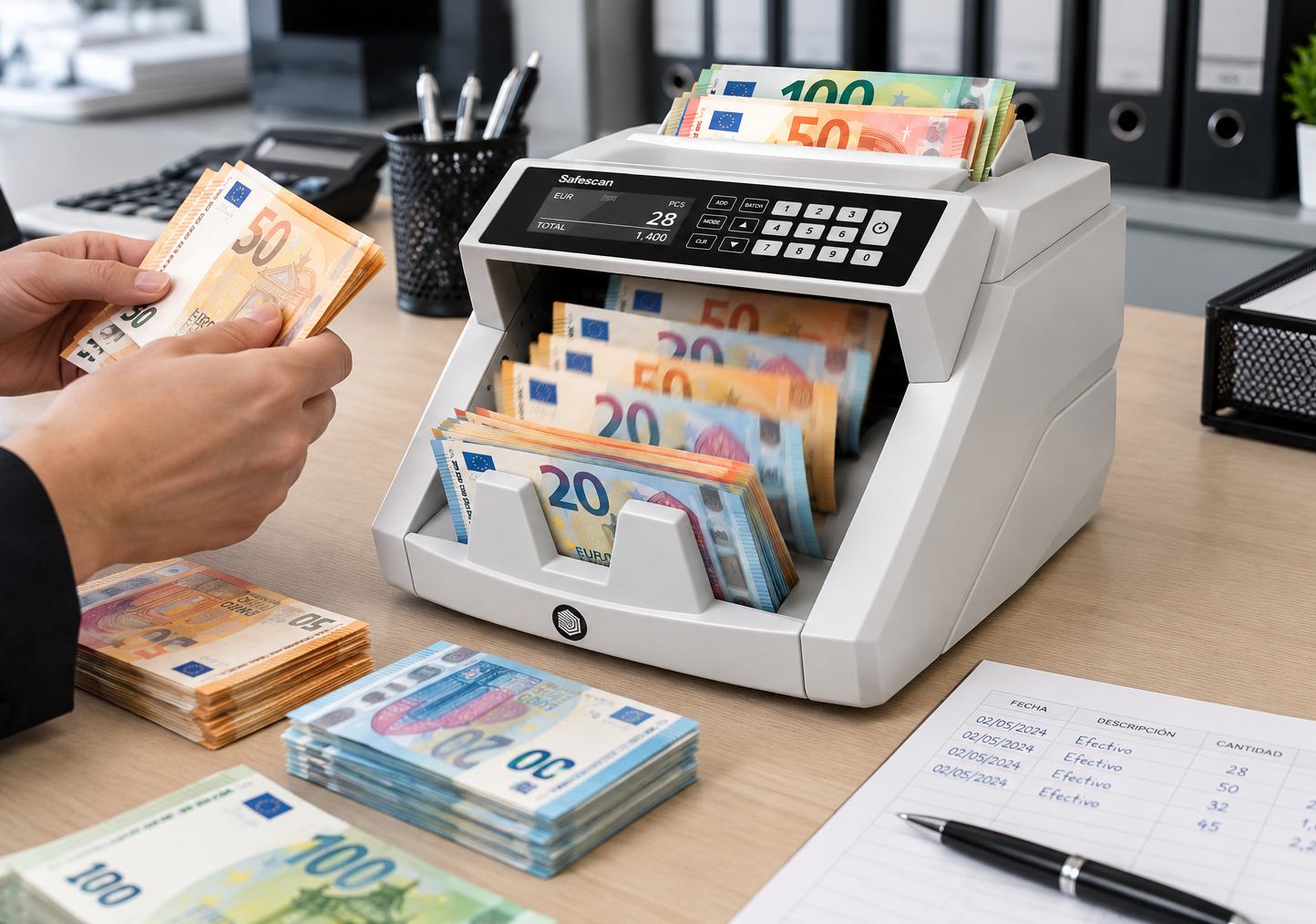 safescan 2465-s money counter, for bank notes