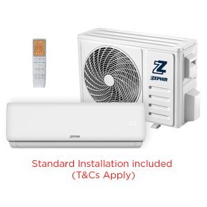 ZEPHIR ZTQ12000WIFI 12,000 BTU Split Installed Air Conditioner